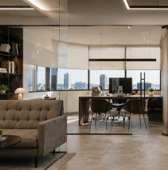 Cubículos en el proyecto Piso 11